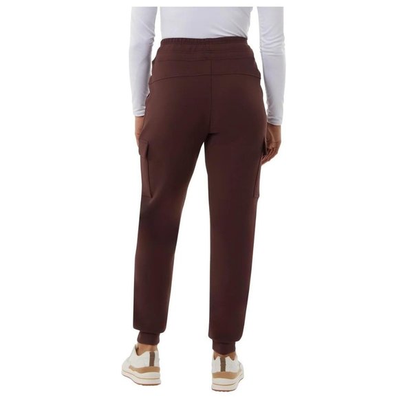 NWOT 32 Degrees Women's Tech Cargo Jogger Sweatpants Burgundy Size XL $60 4HL141 - Picture 3 of 4